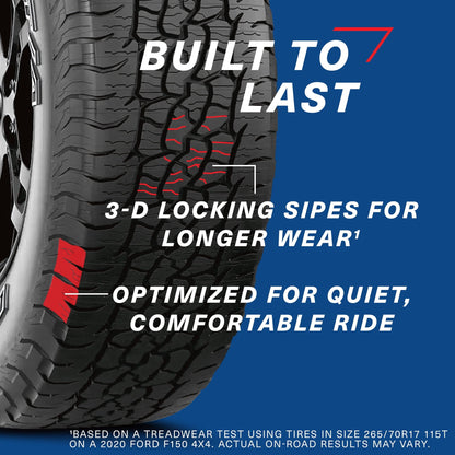 Full season T/A 275/60R20 115T tires