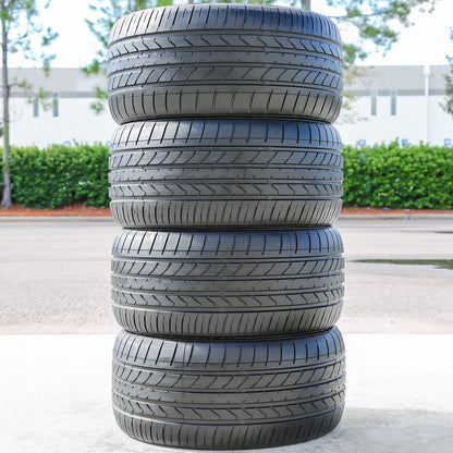 A set of 4 (4265/35R20 99Y XL high-performance tires for: 2015-23 Ford Mustang EcoBoost Premium, 2012-13 Audi A7 Quattro Base
