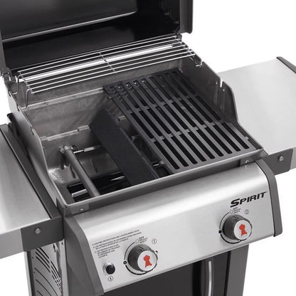 Weber Spirit E-210 Dual Burner Liquefied Propane Grill, Black