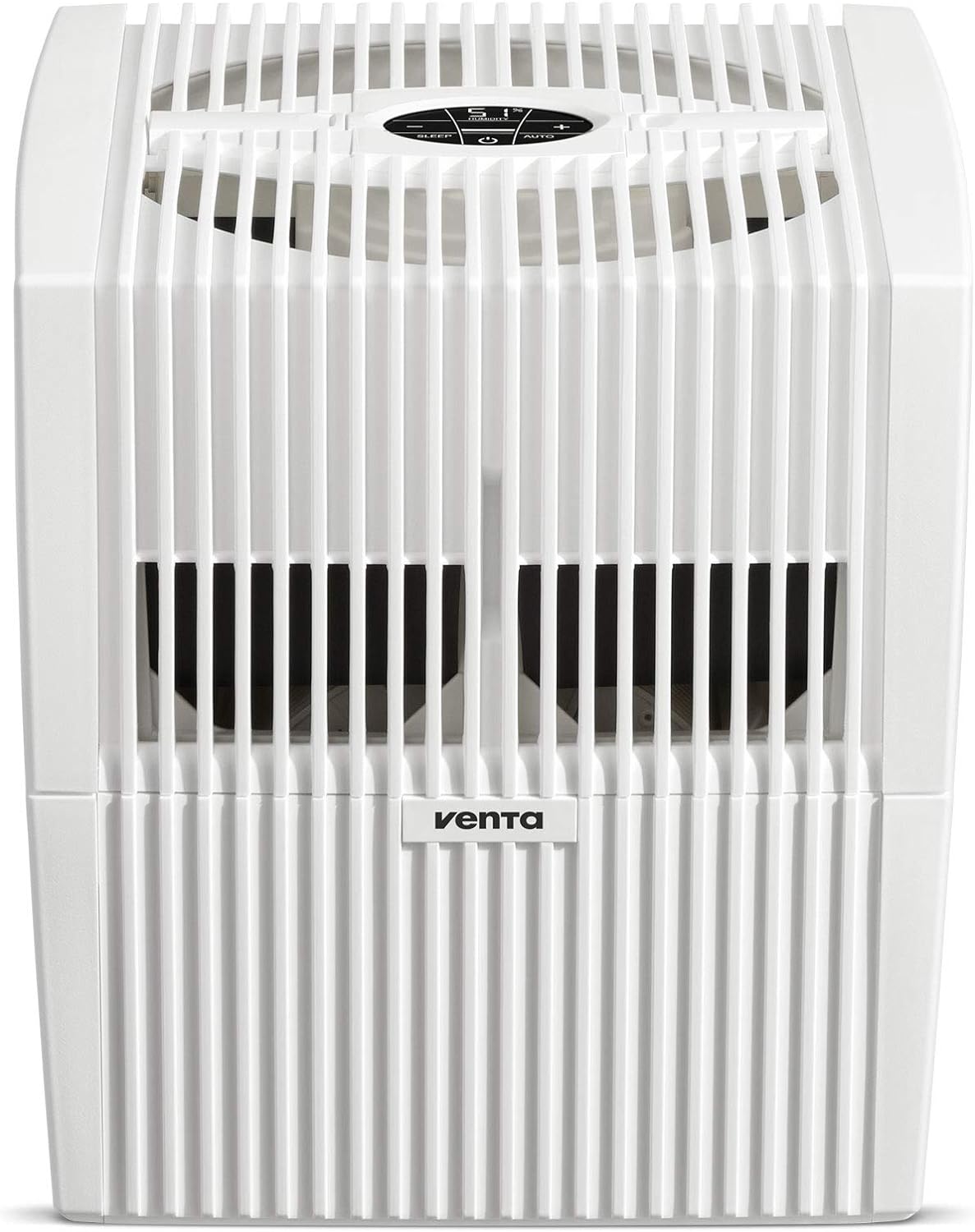 Black Humidifier - Filterless evaporative humidifier for spaces up to 645 square feet