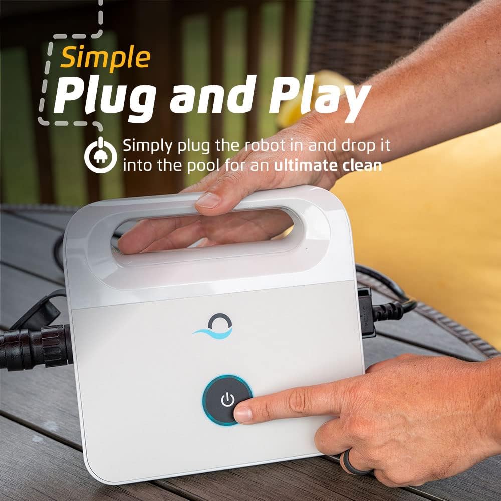 Dolphin Nautilus CC Robotic Pool Vacuum Cleaner All Pools up to 33 FT - Wall Climbing Scrubber Brush