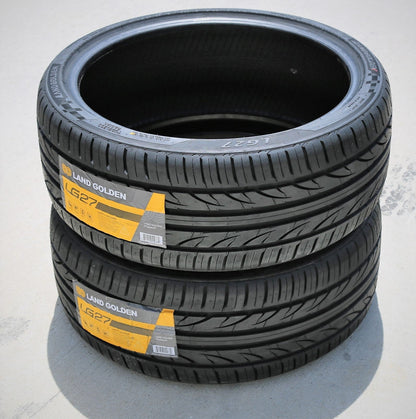 A set of four (four) 245/30R20 ZR 97W XL A/S performance tires fit: 2015 Lamborghini Huracan LP610-4, 2018 Lamborghini Huracan LP610-4 Spyder