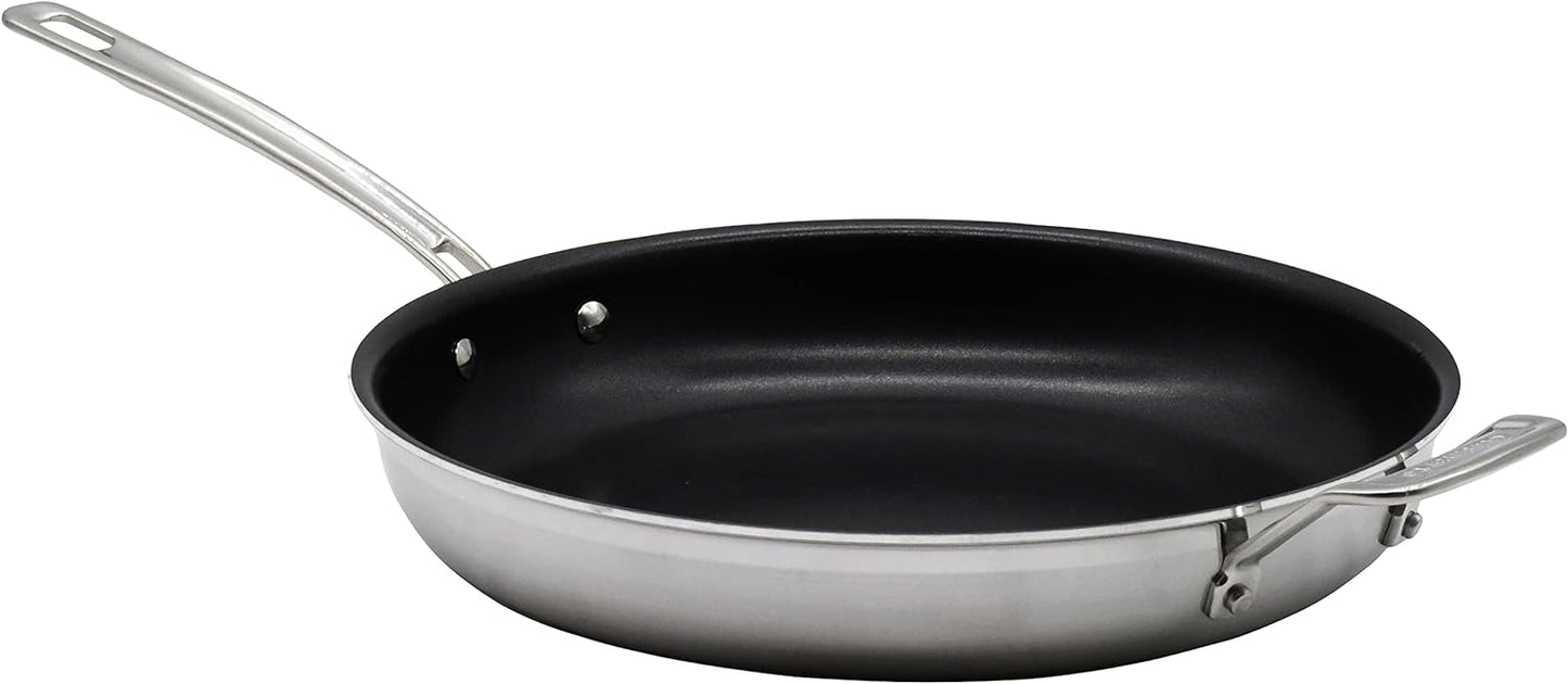 MultiClad Pro Stainless-Steel Cookware 13-Piece Cookware Set, Silver