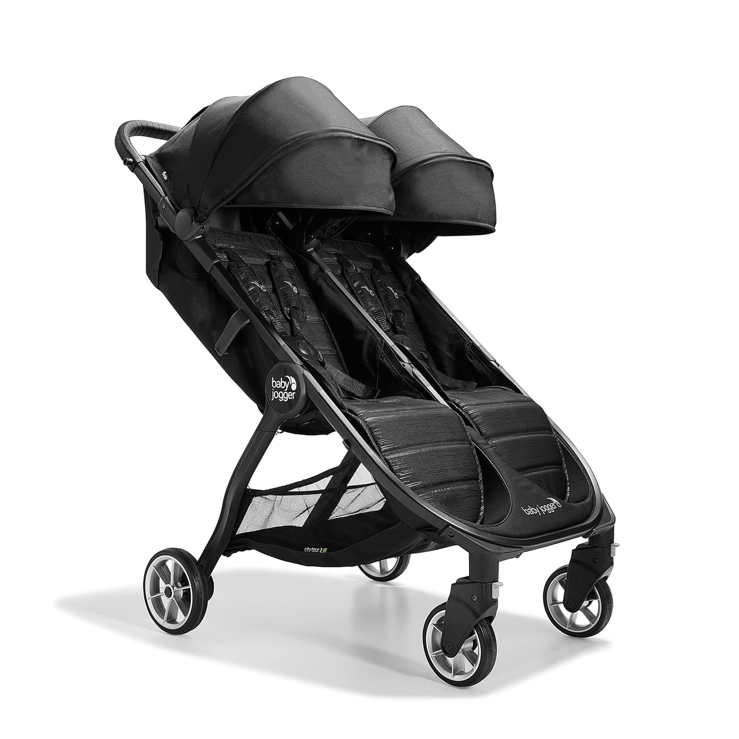City Tour 2 Ultra-Compact Travel Stroller, Jet, Lightweight, Foldable, Ideal for Traveling