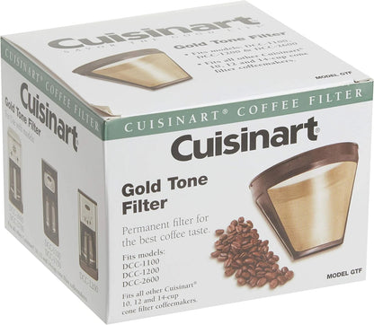 Cuisinart DCC-1200P1 Brew Central 12-Cup Programmable Coffeemaker Coffee Maker, Carafe, Brushed Chrome