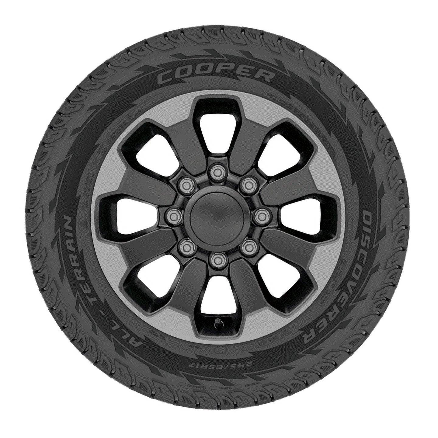 Cooper Discoverer All-Terrain 245/75R16 111T Light Truck & SUV Tire Fits: 2015 Toyota Tacoma TRD Pro, 1996-2002 Chevrolet Tahoe LT
