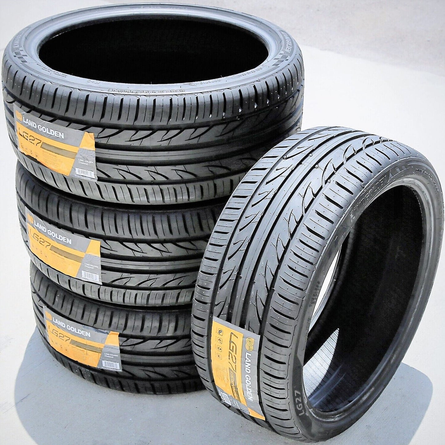 A pair of (2) 245/30R20 ZR 97W XL A/S performance tires