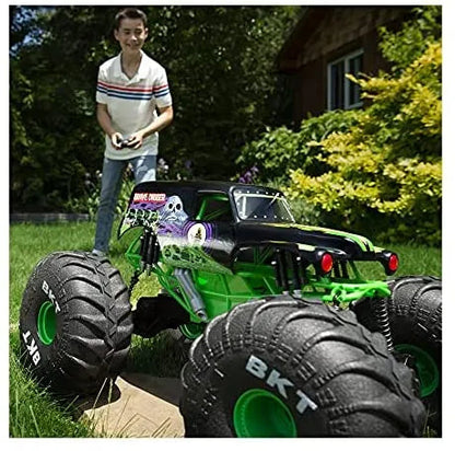Monster Jam, Official Mega Grave Digger All-Terrain Remote Control Monster Truck with Lights sgtnighsdesigns