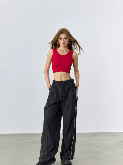Summer Breathable Casual Overalls Jazz Pants KT3193