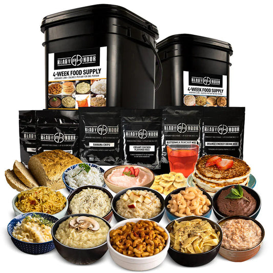 4-Week Emergency Food Supply (2,000+ calories/day) sgtnighsdesigns