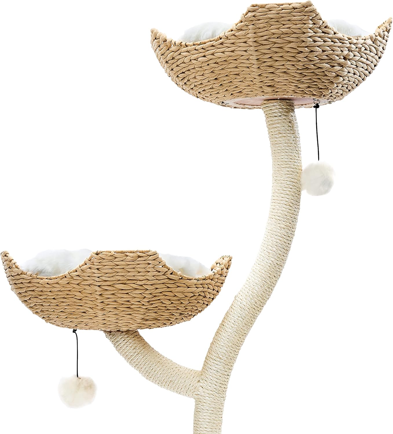 73" Tall Modern Cat Tree Scratching Tower for Large Cats, Scratching Post Condo, Cat Tower for Multiple Cats, Luxury Cat Gifts by Mau Lifestyle
