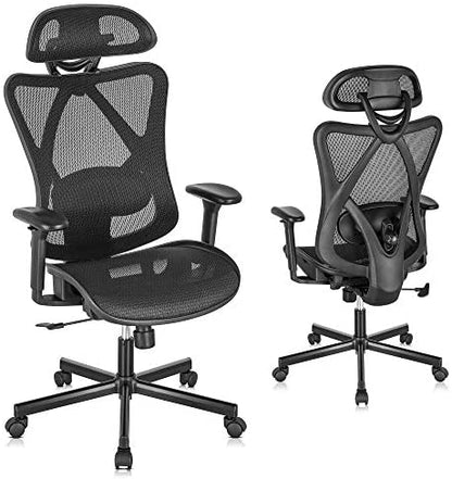 SUNNOW Ergonomic Office Chair, Mesh Computer Desk Chair , High Back Executive Task Chair