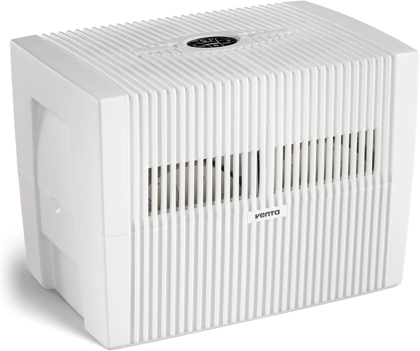 Black Humidifier - Filterless evaporative humidifier for spaces up to 645 square feet