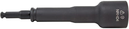 Single-Ended Impact Socket, Made in USA, Three Square Socket Sizes: 3/4-, 1-, and 1-1/8-Inch