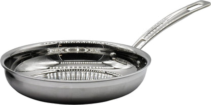 MultiClad Pro Stainless-Steel Cookware 13-Piece Cookware Set, Silver