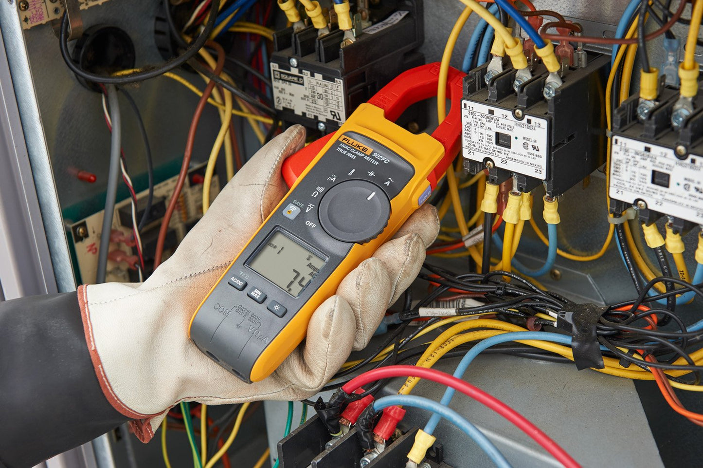 Fluke 902 FC HVAC Clamp Meter, True-RMS