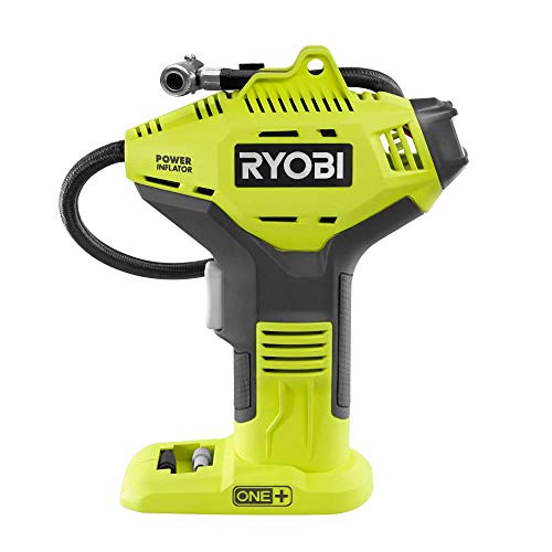 RYOBI ONE+ P737D Cordless Inflator with Digital Gauge, 18V Lithium-Ion Battery, 150 PSI, Portable Pump