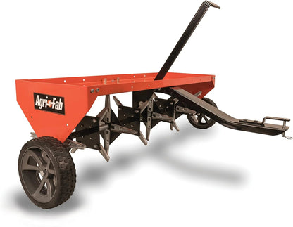Agri-Fab 45-0604 18" x 48" Tow Behind Poly Lawn Roller 550 lbs Weight with Water, Poly Drum and Steel Frame, with Plug. Designed for Lawn and Garden Tractors
