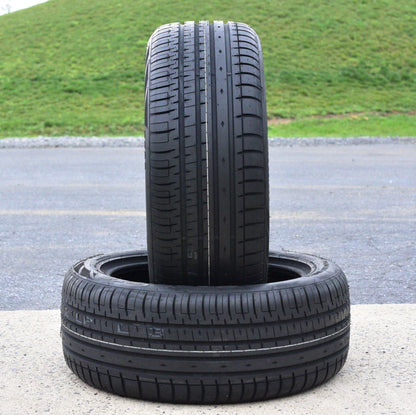 A pair of 2(2) 225/40R20 101W XL AS A/S performance tires