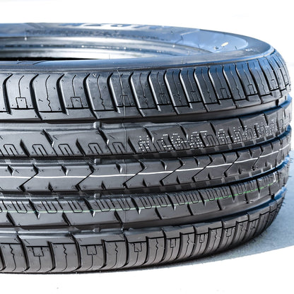 Set of 4 (quad) 265/50R20 112V XL full season tires suitable for: 2014-15 Jeep Grand Cherokee Summit, 2019-20 Jeep Grand Cherokee Limited X