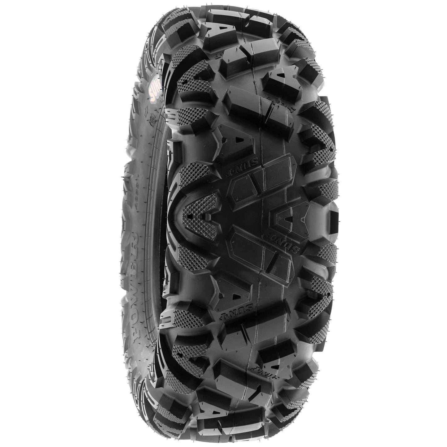SunF All Terrain ATV UTV Tires 25×8 12 and 25×10 12 6 PR A033 (Complete Full Set of 4)