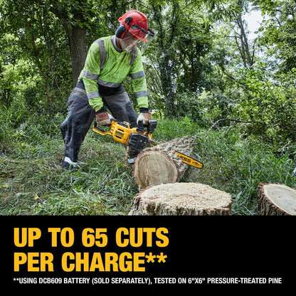 60V MAX Chainsaw 18′′ Brushless Cordless Kit DCCS672X1 from
