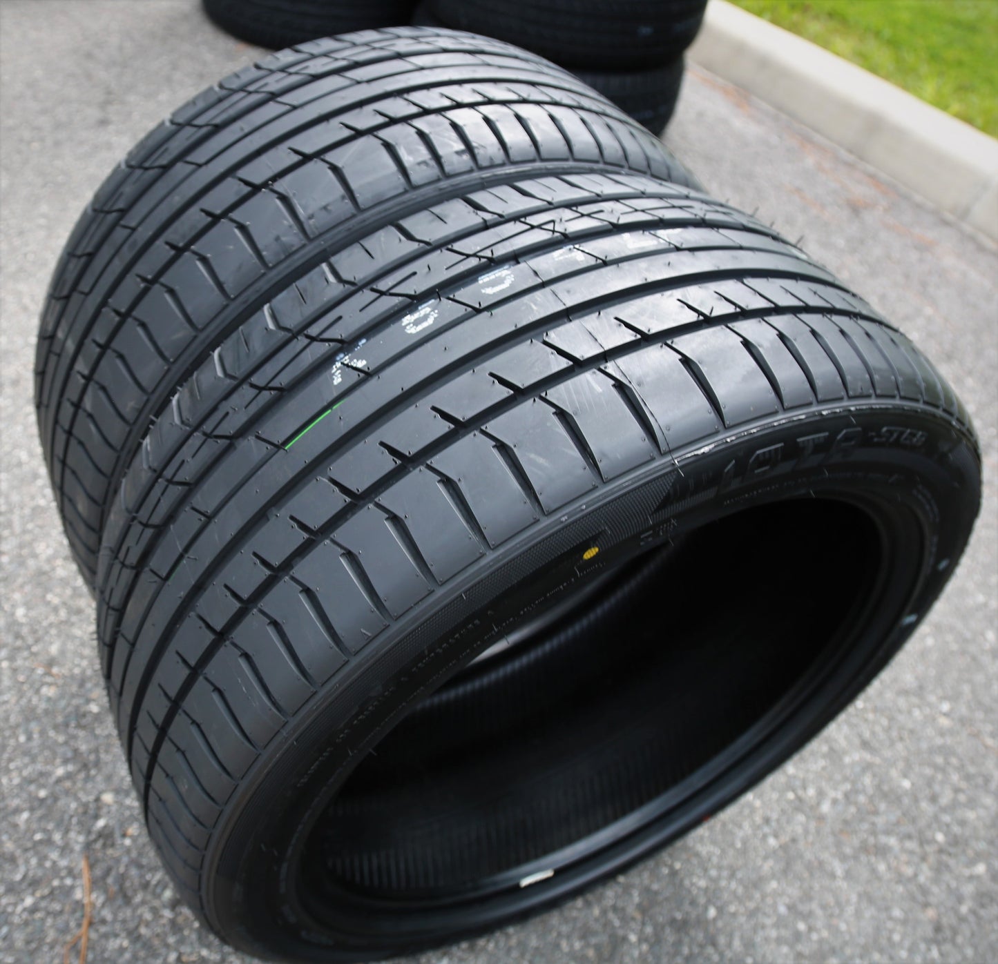 A set of four (four) 295/40R20 ZR 110Y XL A/S performance tires fit: 2013 Jeep Grand Cherokee SRT, 2007-10 Mercedes-Benz ML63 AMG base
