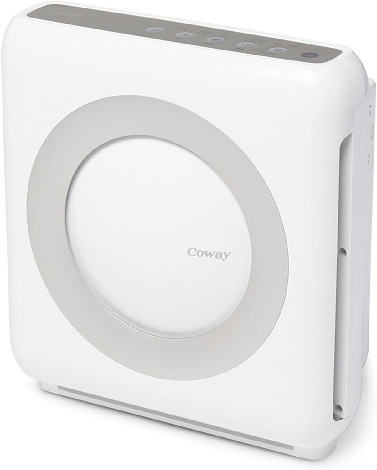 True HEPA Purifier with Air Quality Monitoring, Auto, Timer, Filter Indicator, and Eco Mode, 16.8 x 18.3 x 9.7, White