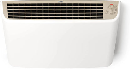 EnviMAX Plug-in Electric Panel Wall Heaters for Large Rooms, 1000 Watts, 24/7 Heating w/Safety Sensor Protection, Patented Quiet Fan-less Design, Easy 2-Min Install, Indoor Space Heater, Made in USA