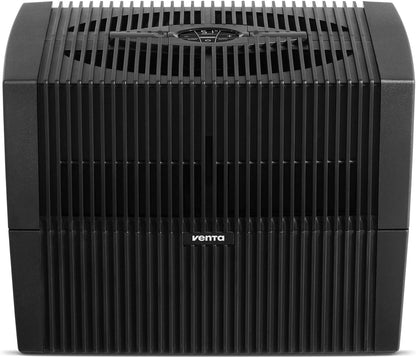 Black Humidifier - Filterless evaporative humidifier for spaces up to 645 square feet