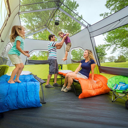 Core 9-Person Instant Cabin Tent, 14'x9', Green
