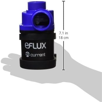 DC Flow Pump with Control 3170 GPH | Loop Controllable Aquarium DC Return 635-3170 GPH | Quiet, Submersible or External | Fish Tank, Sump, Pond, Freshwater and Saltwater Marine Use