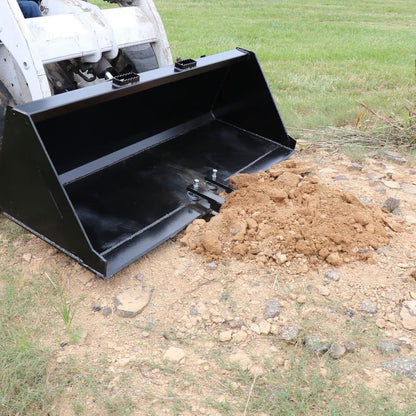 Attachments Clamp-On Quick Spade Combo 45" x 18" Dig Footings, Trenches, and Stump Removal