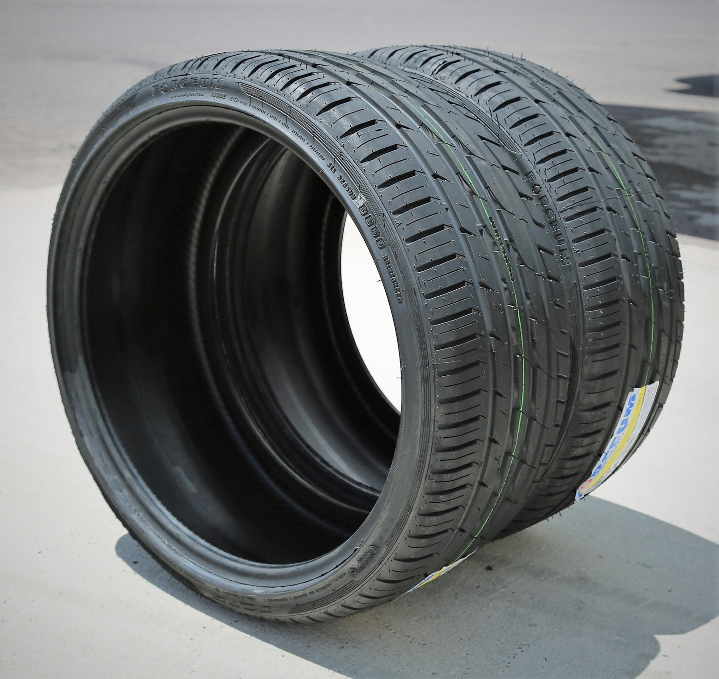 A pair of 2 (2) 245/40R20 ZR 99Y XL A/S high-performance all-season tires: 2014-16 Chevrolet Impala LTZ, 2017-18 Chevrolet Impala LT