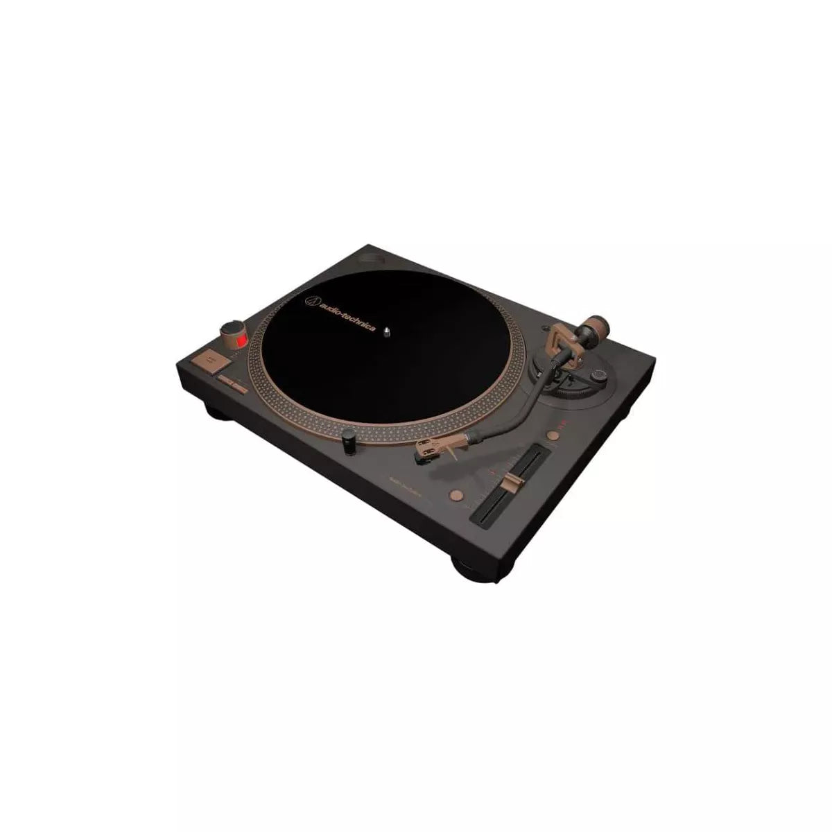 Audio Technica AT LP120XUSB BZ Direct Drive USB Turntable, Bronze – 3 Speed, Built in Preamp, Vinyl to Digital Conversion