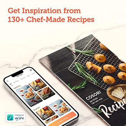COSORI Air Fryer Pro, for Quick and Easy Meals, UP to 450 , Quiet Operation