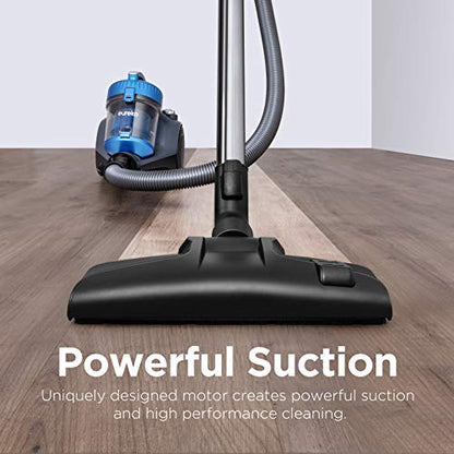Eureka WhirlWind Bagless Canister Vacuum Cleaner, Lightweight Vac for Carpets