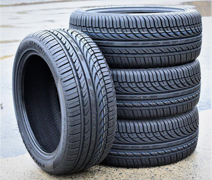 Set of 4 Fullway 215/60R16 All-Season Radial Tires, 99V Load Range XL, 4-Ply BSW, UTQG 380AA